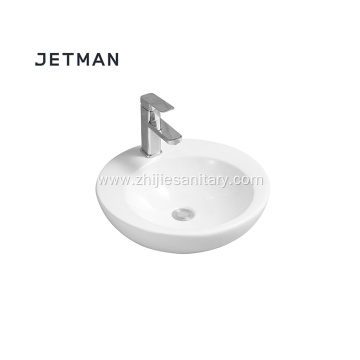 Round Ceramic Counter Art Basin